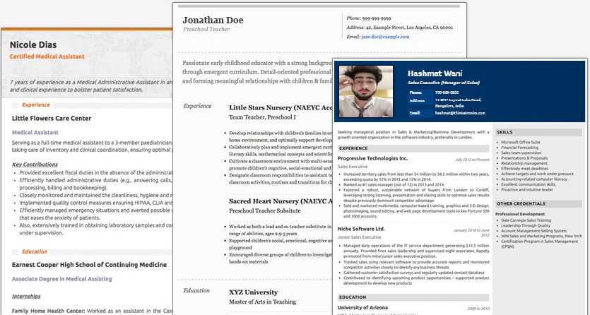 Online CV Maker